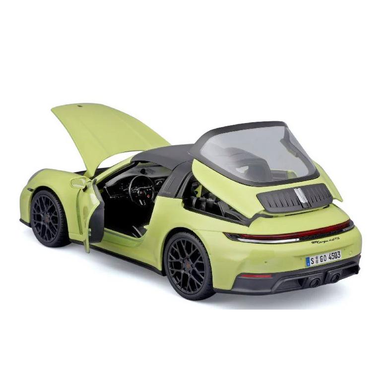 マイスト ミニカー Porsche 911 Targa 4 GTS Hybrid Yellow 1/18