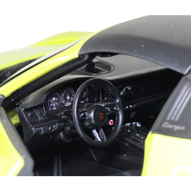 マイスト ミニカー Porsche 911 Targa 4 GTS Hybrid Yellow 1/18