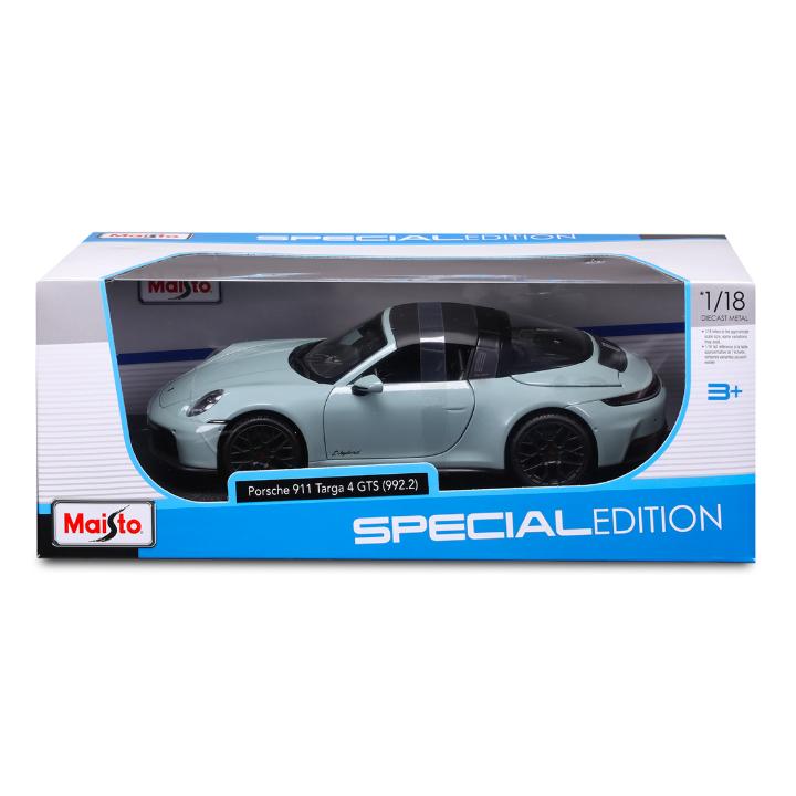 マイスト　ポルシェ911 タルガ マイスト ミニカー Porsche 911 Targa 4 GTS Hybrid 1/18 Maisto