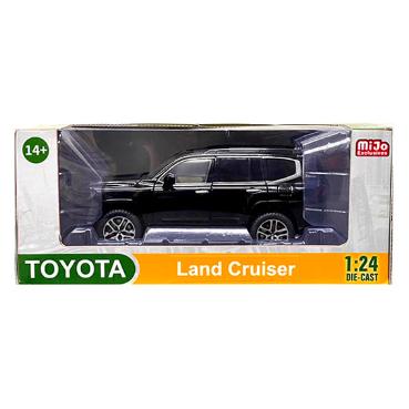 ミニカー トヨタ 2023 ランドクルーザー 黒 1/24 Mijo【全国送料無料】 Toyota Land Cruiser Black  ランクル ミニカー オフロード プレゼント 父の日｜miahat1024｜03