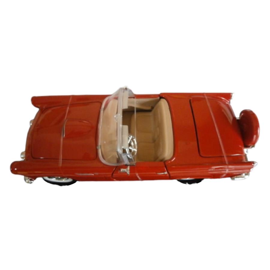 1956 Ford Thunderbird RED 1/24 Motor Max【全国送料無料】 フォード サンダーバード ミニカー モーターマックス 赤 アメ車 クラシック｜miahat1024｜02