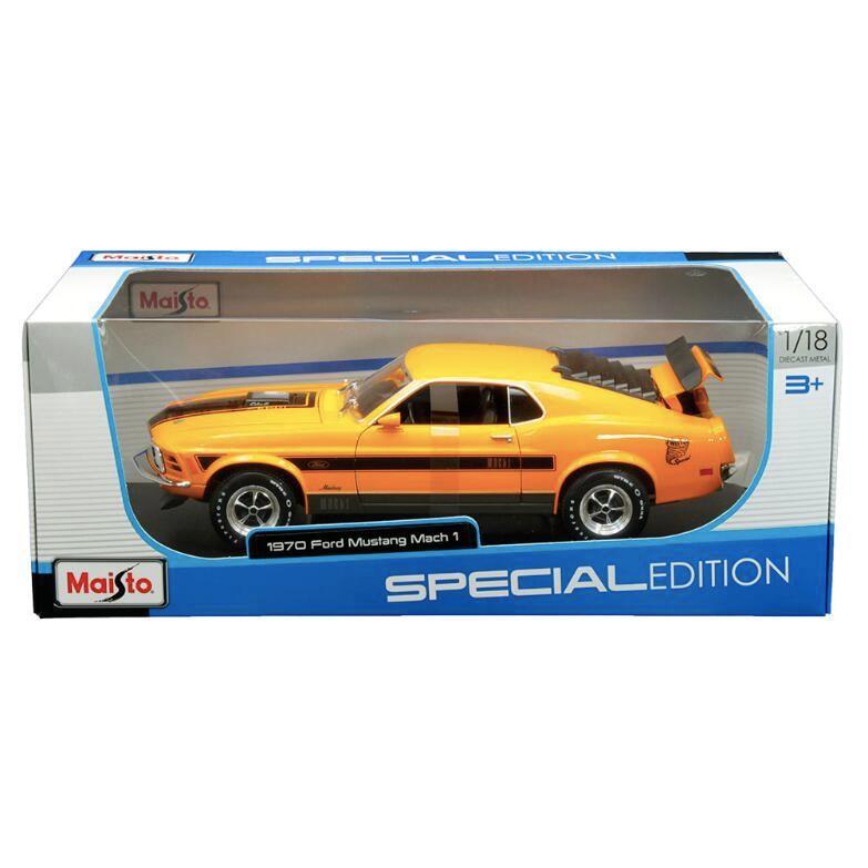 マイスト 1970 Ford Mustang Mach1 Orange 1/18 MAISTO 全国送料 マイスト 1970 Ford Mustang Mach1 Orange 1/18 MAISTO 全国送料