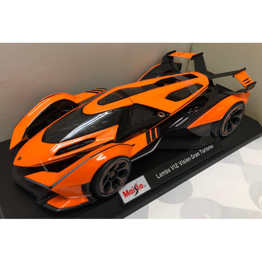 Maisto 1/18 Lamborghini V12 Vision Gran Turismo - Orange (Réf 46629) Occasion