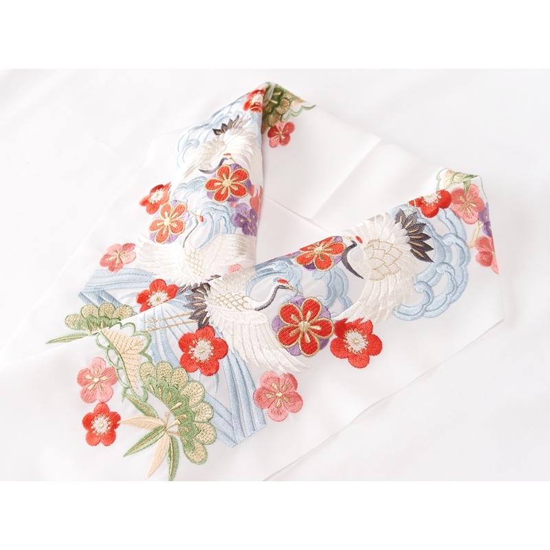 Silelly シルエリー　豪華　半襟　刺繍　鶴_3