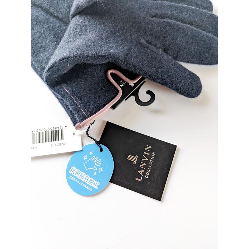 LANVIN LANVIN ランバン 手袋 グローブ 二重 大きめサイズ ユニ LANVIN LANVIN ランバン 手袋 グローブ 二重 大きめサイズ ユニ