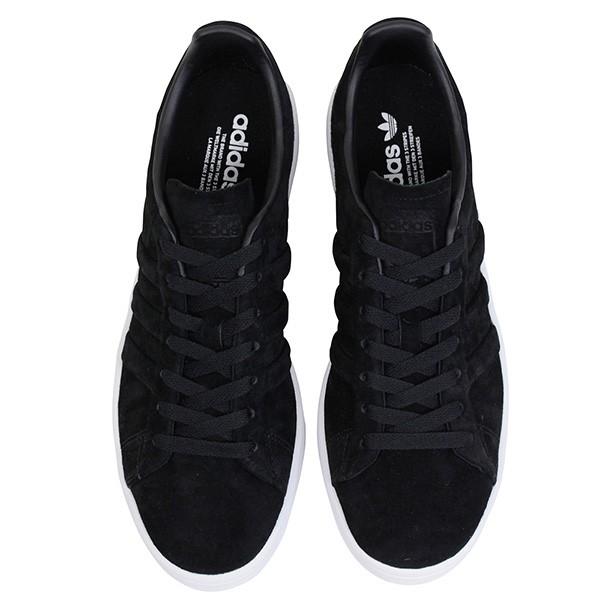 adidas アディダス CAMPUS STITCH AND TURN メンズ スニーカー BLACK キャンパス オリジナルス ビンテージ ホワイト ブラック スエード 靴 送料無料 BB6745｜miami-records｜03