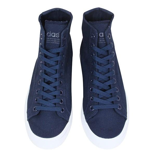 adidas アディダス COURT VANTAGE MID W レディース スニーカー NAVY コートバンテージ メンズ ネイビー キャンバス シューズ 定番 靴 送料無料 BA8319｜miami-records｜04