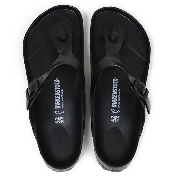 BIRKENSTOCK ビルケンシュトック GIZEH EVA レディース サンダル BLACK レディース ビルケン 春夏 ブラック 黒 MADE IN GERMANY ドイツ製 128201｜miami-records｜04