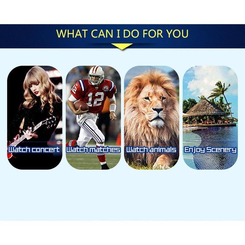 ブランド zmart 双眼鏡 10-120X80 高倍率 長距離 ズーム ハンティング 望遠鏡 広角 プロ 高精細 単眼鏡 【A2282821680】(12524円)