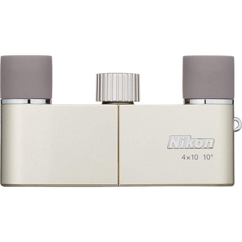 Nikon 双眼鏡 遊 4X10D CF ダハプリズム式 4倍10口径 シャンパンゴールド 4X10DCF (日本製) Nikon 双眼鏡 遊 4X10D CF ダハプリズム式 4倍10口径 シャンパンゴールド 4X10DCF 日本製