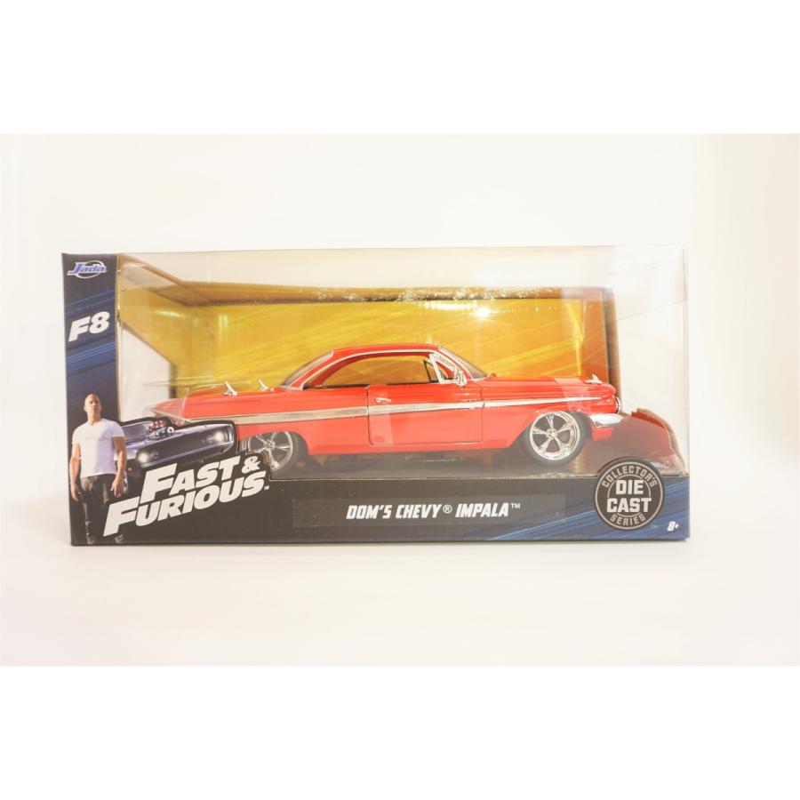 ジェイダトイズ ワイルドスピード アイス ブレイク ドムズ シェビー インパラ F8 Jada Toys 1 24 ダイキャスト レッド ワイスピ ミニカー モデルカー A1806 M I B Store Yahoo 店 通販 Yahoo ショッピング