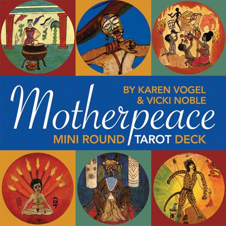 ミニ マザーピース ラウンド タロット デック Mini Motherpeace Round Tarot Deck 占い カード フェミニスト タロットカード 英語のみ
