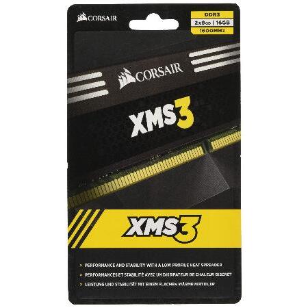 CORSAIR XMS Series デスクトップ用 DDR3 メモリー16GB (8GB×2枚組) CMX4GX3M2A1600C11 tf8su2k CORSAIR XMS Series デスクトップ用 DDR3 メモリー16GB (8GB×2枚