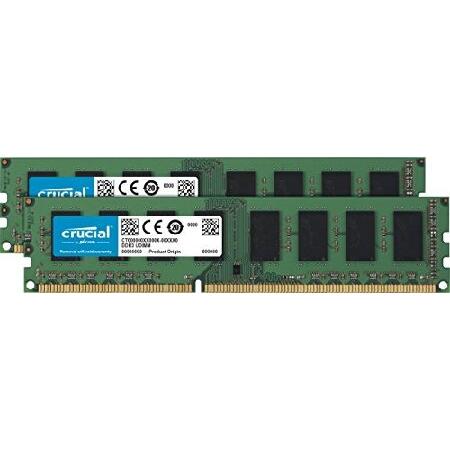 並行輸入 Crucial [Micron製] DDR3L デスク用メモリー 16GB x2