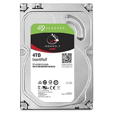 並行輸入 Seagate 4TB IronWolf NAS SATA Hard Drive 6Gb/s 256MB