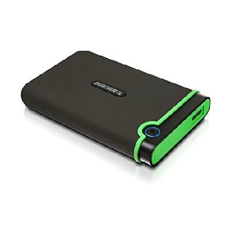 並行輸入 Transcend ポータブルHDD 2TB 耐衝撃 スリムタイプ USB3.1