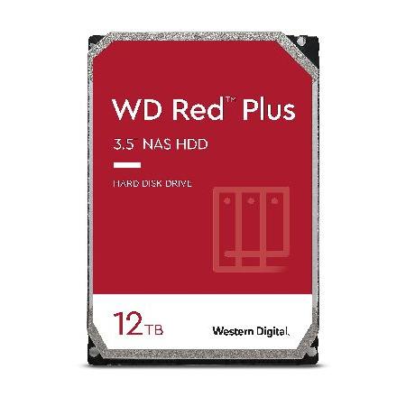 並行輸入 Western Digital 12TB WD Red Plus NAS Internal Hard Drive