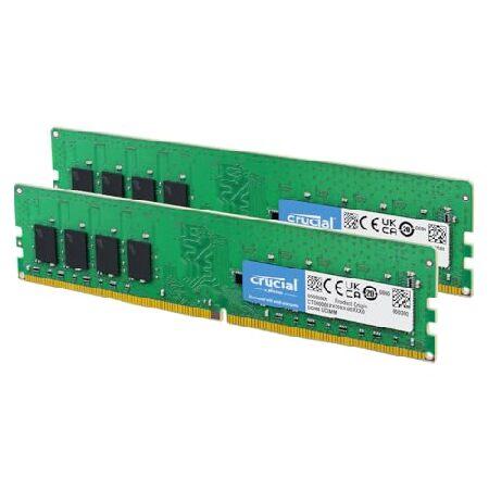 並行輸入】Crucial デスクトップ用増設メモリ 64GB(32GBx2枚) DDR4