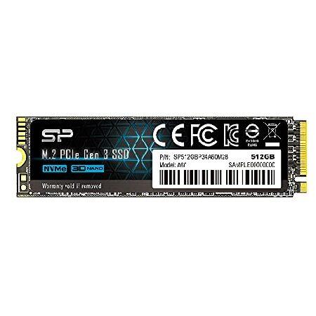並行輸入 シリコンパワー SSD 512GB 3D NAND M.2 2280 PCIe3.0×4 NVMe1