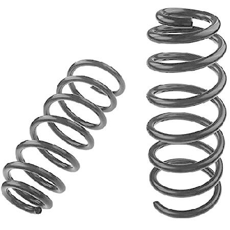 並行輸入 A-Premium 2Pcs Rear Suspension Coil Spring Set Compatible with ...