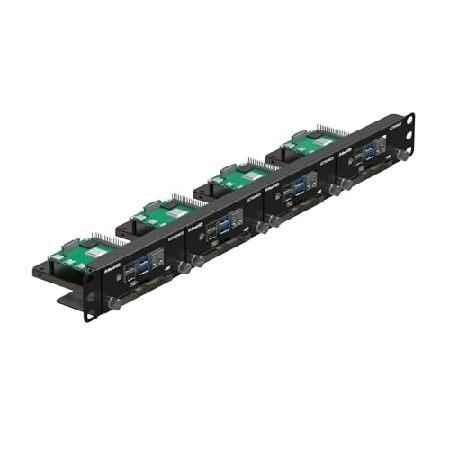 並行輸入 UCTRONICS 19インチ 1U ラックマウント Raspberry Pi用 SSD
