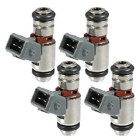 並行輸入 X AUTOHAUX 4 Pcs IWP043 Fuel Injector for Harley-Davidson Dyna ...