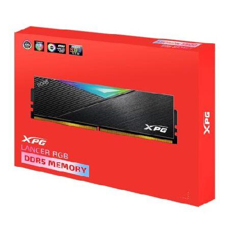 並行輸入 ADATA DDR5 32GB 6000-30 K2 ランチャー RGB b XPGシリーズ