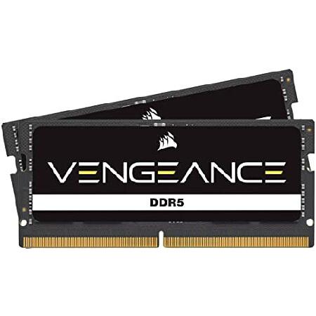 並行輸入】CORSAIR VENGEANCE SODIMM DDR5 メモリ 32GB(16GB×2)最大