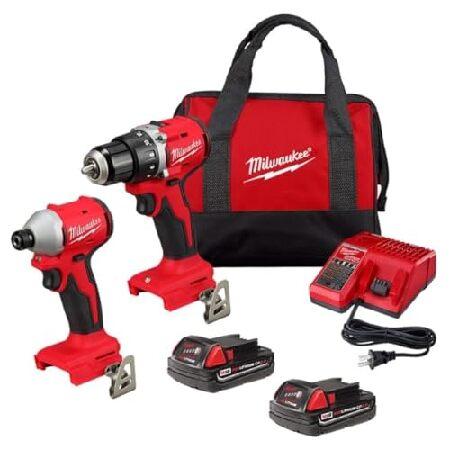 並行輸入 Milwaukee 3692-22CT M18 コンパクトブラシレス 2-ツール 