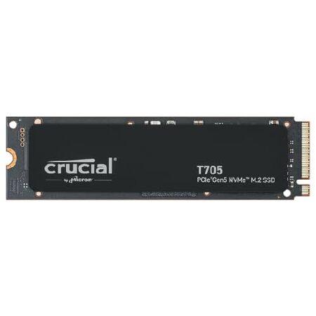並行輸入 Crucial New 2024 T705 1TB PCIe Gen5 NVMe M.2 SSD - hasta