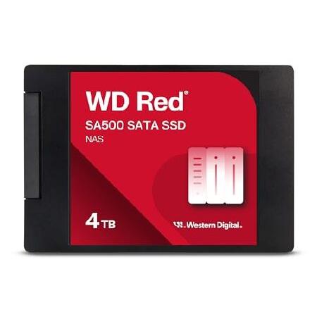 PCパーツ WD Red SA500 NAS SATA  WDS400T1R0A 並行輸入 WD Red SA500 4TB NAS SATA SSD 2.5インチ。 : MIBAストア