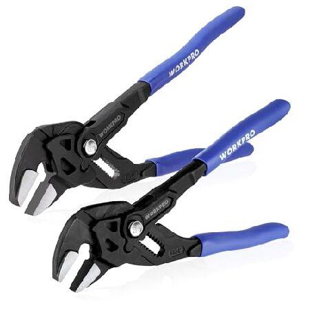 並行輸入 WORKPRO ペンチレンチセット 7＆10インチ CR-V