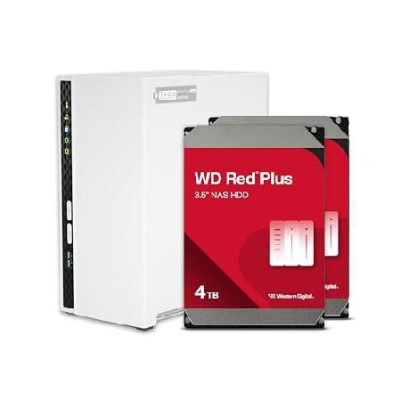 並行輸入 QNAP TS-233-24WD-US 2ベイホームNAS、4TBストレージ容量