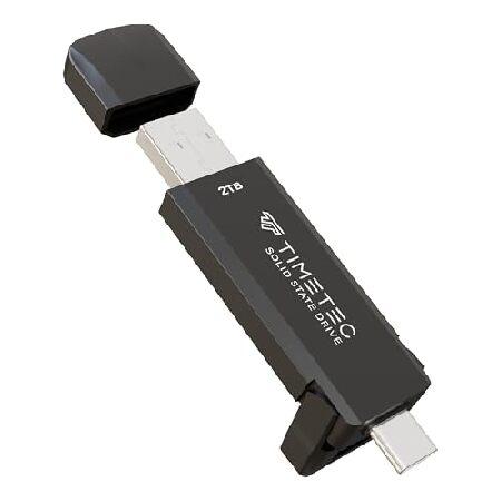 並行輸入 Timetec 2TB Pro ポータブル USB 3.2 Gen 2 Type-C/Type-A
