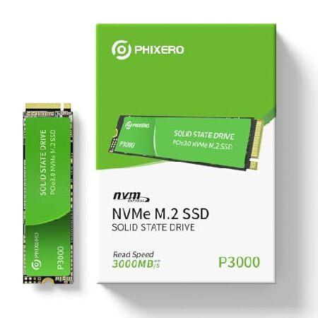 内蔵型SSD PHIXERO P3000 256GB NVME SSD 並行輸入 PHIXERO P3000 256GB NVME SSD、PCIe 3.0 Gen3x4、M.2 2280