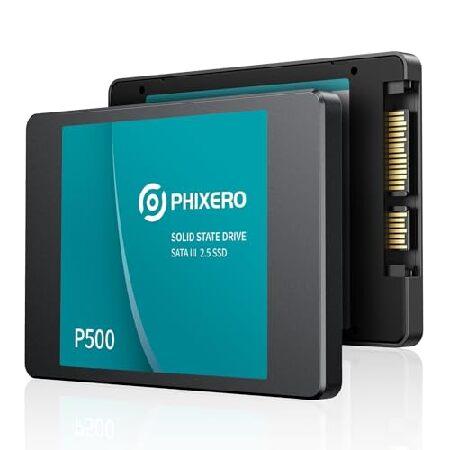 並行輸入 PHIXERO P500 SATA SSD 2TB 3D NAND、内蔵SSD 2.5インチ