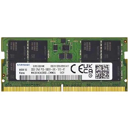 並行輸入 Samsung 32GB DDR5 5600MHz PC5-44800 CL46 SODIMM 2Rx8