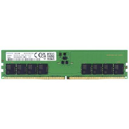並行輸入 Samsung 32GB DDR5 5600MHz PC5-44800 CL46 UDIMM 2Rx8 Dual