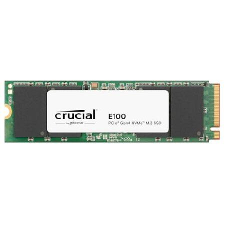 並行輸入 Crucial E100 480GB PCIe 4.0 Gen4 2280 NVMe M.2 内蔵SSD