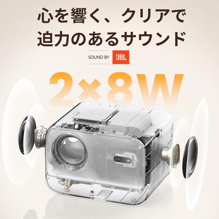 プロジェクター Yaber L2 Plus 1年保証 家庭用 ホーム 高性能 小型
