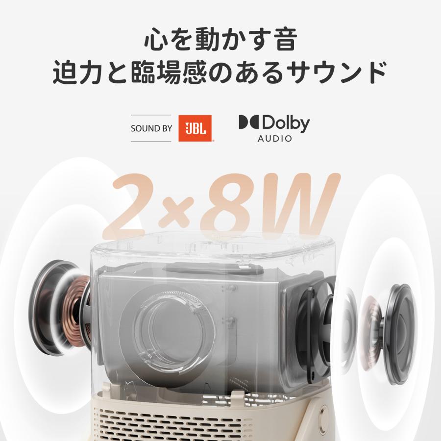 プロジェクター Yaber T2 Plus GTV 1年保証 バッテリー搭載 ポータブル