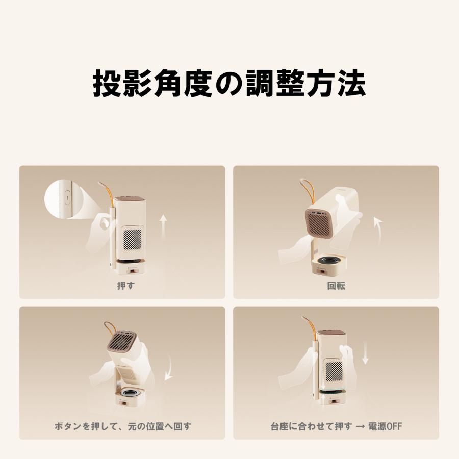 プロジェクター Yaber T1 PRO 1年保証 小型 軽量 家庭用 ポータブル