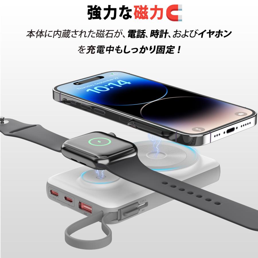 CHOETECH（チョエテック） 多機能モバイルバッテリー 24ヶ月保証 B695