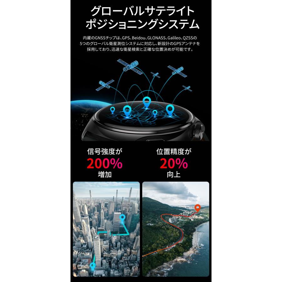 スマートウォッチ Mibro Watch Lite 3 Pro ロングバッテリー 通話 GPS スポーツ 防水 健康管理 iPhone android 交換バンド付き ミブロ 公式 1年保証 コスパ | Mibro | 12