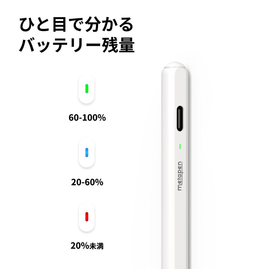 タッチペン Metapen Air8 pro ipad ペンシル アップルペンシル 代用