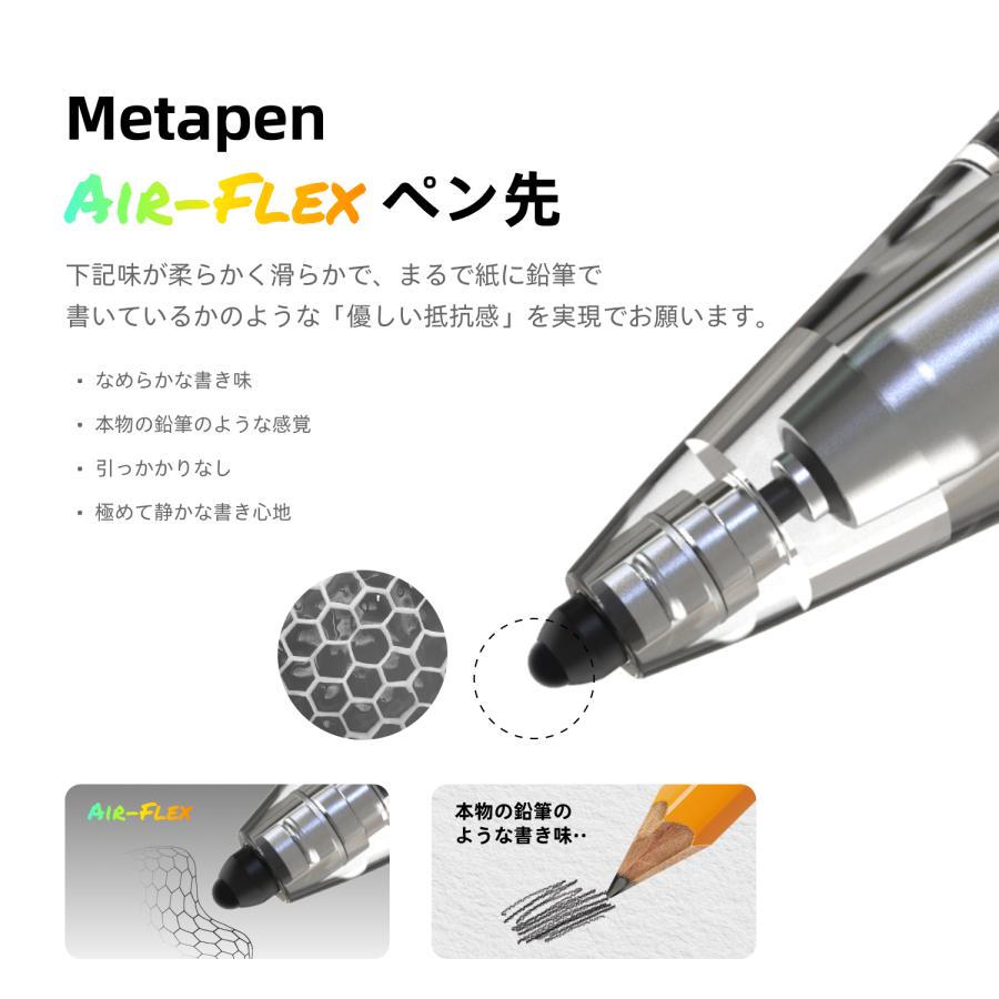 タッチペン Metapen Air8 pro X ipad ペンシル アップルペンシル 代用