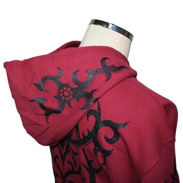 送料無料】和柄パイルプルパーカー「トライバル九曜紋」 : 京都壬生堂  