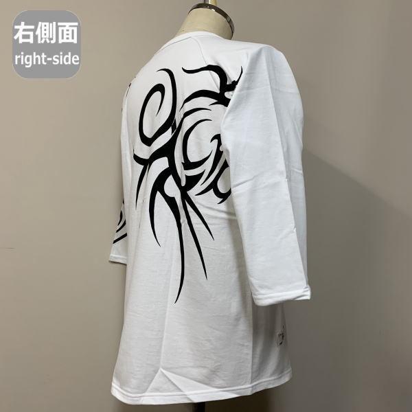 ネコポス便対応品】和柄七分袖Tシャツ「トライバル」 : 京都壬生堂 