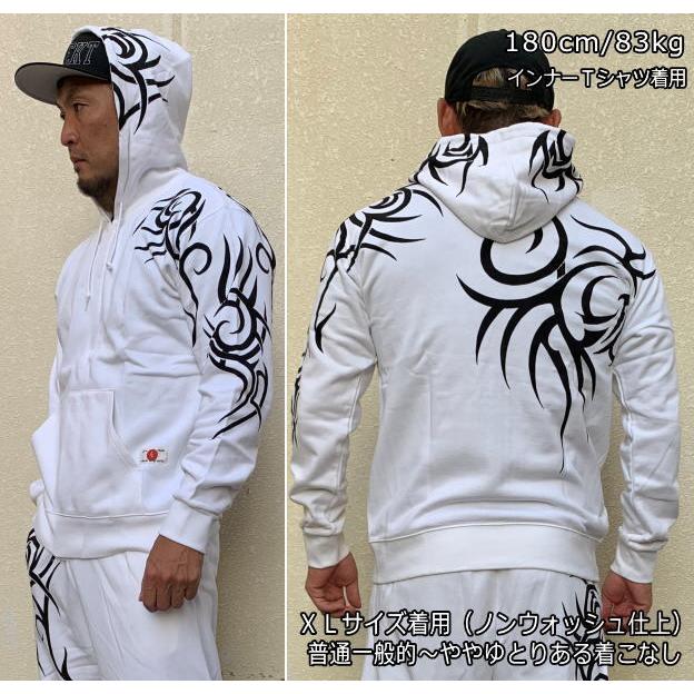 【2XL】完売サイズ　範馬刃牙　GAME タトゥー　和柄　パーカー HOMEGAME × GRAPPLER BAKI × PANCRASE × THREE TIDES TATTOO 範馬刃牙