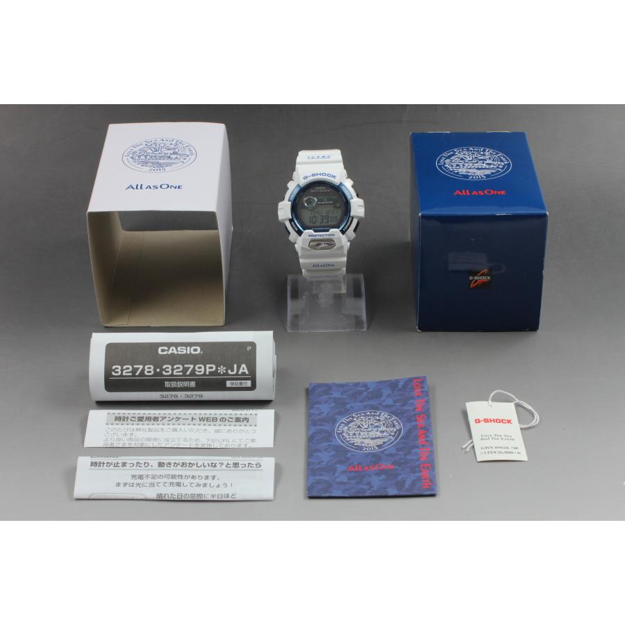 [美品・感動品] CASIO G-shock 2015年イルカクジラ限定モデル G-SHOCK イルクジ2015 GWX-8902K-7JR 電波ソーラー｜mic-camera｜02